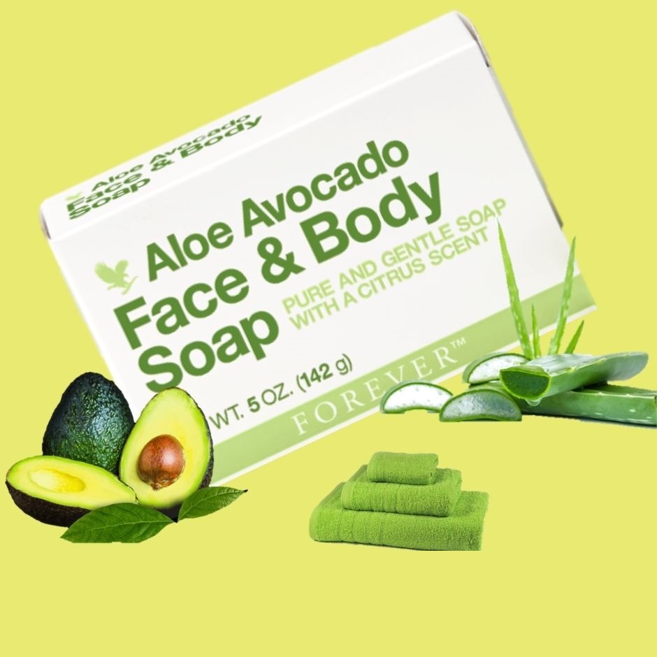 صابون صورت و بدن آووکادو فوراور AVOCADO FACE BODY SOAP